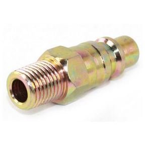 3/8&quot; X 1/4&quot; MPT INDUSTRIAL  COUPLER PLUG CH5803)