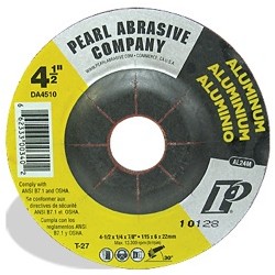 4-1/2&quot;x1/4&quot;x7/8&quot; D.A. Series Premium For Aluminum T27 AL24M