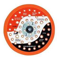 6&quot; Hookit Disc Pad 52 Holes 3/8&quot; Thick 5/16&quot;-24 Male 