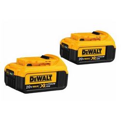 20V Max Premium XR 4.0Ah Li-Ion Battery 2-Pack