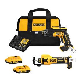 20V MAX* XR Drywall Screwgun / Cut-Out Tool Combo Kit (2.0Ah)