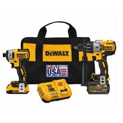 FLEXVOLT 60V 1/2&quot; Hammerdrill  &amp; 1/4&quot; Impact Kit