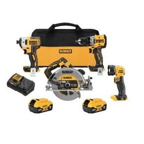 20V MAX* XR Brushless 4-Tool Combo Kit