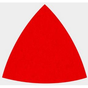 3-1/8&quot; 80g Hook&amp;Lock Triangle Detail Sanding Sheets (10/PK)
