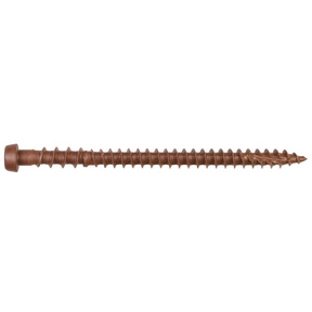 #10x2-3/4&quot; QD COMPOSITE DECK SCREW BROWN(1M)