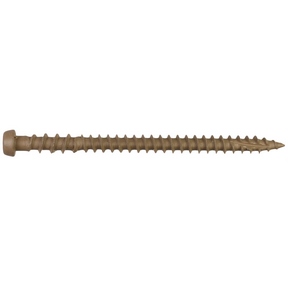 #10x2-3/4&quot; QD COMPOSITE DECK SCREW TAN (1M)
