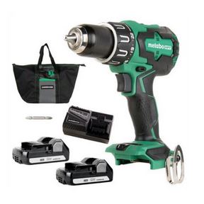 18V Cordless Drill Kit with 2 Batteries and Charger