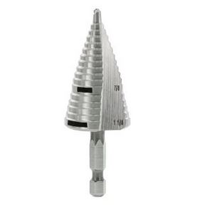DB STEP BIT 1-1/8&quot; 17 STEPS