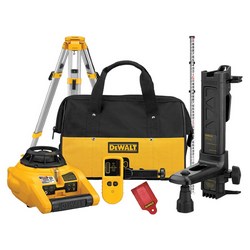 Self Leveling Int/Ext Rotary  Laser Kit w/Laser Detector &amp; 