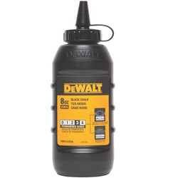 8oz Hi-Grade Reel Chalk  (Black)