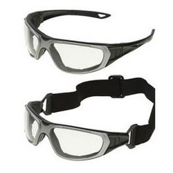 NT2 CLEAR ANTI-FOG NOTCHED w/ FOAM LINER(12/BX)