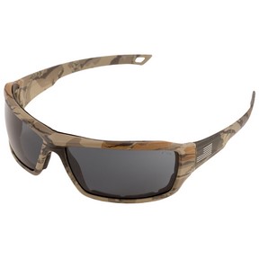 &quot;LIVE FREE&quot; CAMO/GRAY ANTI-FOG SAFETY GLASSES