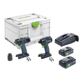 CORDLESS IMPACT DRILL TID 18  HPC 4.0-1-SET T18