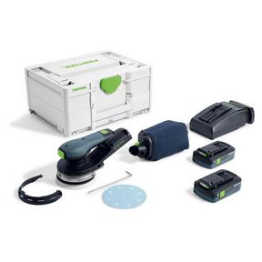 Cordless random orbit sander ETSC 2 125 4.0 I-Plus
