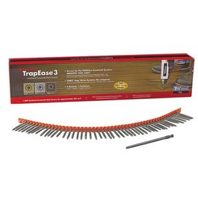 #10x2-1/2&quot; COLLATED TRAP3  PAN HD SCREW GRAY (1M)
