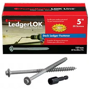 5&quot;x.228 LedgerLOK HWH ACQ STRUCTURAL SCREW (50)