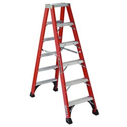 6&#39; TWIN FIBERGLASS STEPLADDER