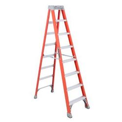 8&#39; TYPE 1AA FIBERGLASS STEPLADDER