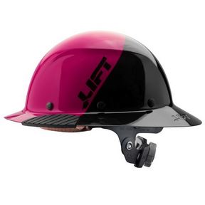 DAX FIBER RESIN PINK FIFTY50  FULL BRIM HARD HAT