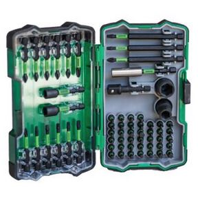 60 Piece 1/4&quot; Impact Bit &amp; Socket Set