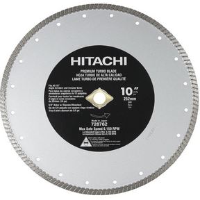 10&quot; Dry Cut Turbo Diamond Saw Blade for Concrete and Masonry