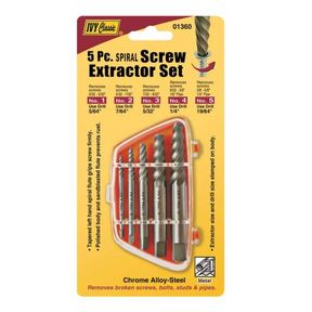 5PC SET #1-#5 SPRIAL SCREW  EXTRACTOR