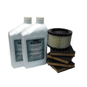 Pump Filter 2 Bottles of Synthetic Blend Compressor Oil