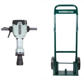 1-1/8&quot; HEX DEMO HAMMER W/CART