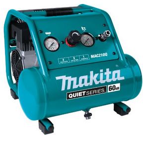 Quiet Series 1HP 2GAL Oil-Free Electric Air Compressor
