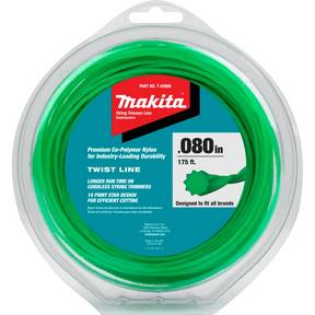 Twisted Trimmer Line 0.080 Green 175 1/2 lbs.
