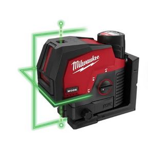 M12 Green Cross Line &amp; Plumb Points Laser Kit