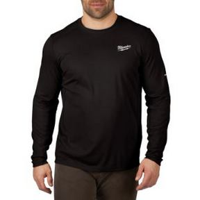 WORKSKIN Performance Shirt Long Sleeve - Black Medium