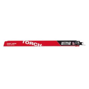 12&quot; 7TPI The TORCH for CAST IRON with NITRUS CARBIDE 5PK