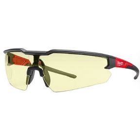 Safety Glasses - Yellow Anti-Scratch Lenses (Polybag)