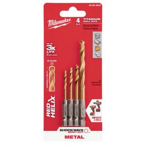 (3) 4PC SHOCKWAVE RED HELIX