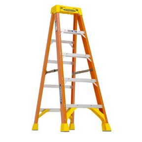 5&#39; TYPE 1A FIBERGLASS STEP  LADDER
