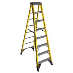 8&#39; TYPE 1AA FIBERGLASS STEPLADDER