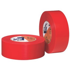 2X60YDS NON-UV-RESIST RED STUCCO POLYETHYLENE TAPE