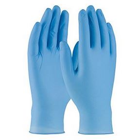 Medium Blue Nitrile Food Grade 6 Mil Powdered Free