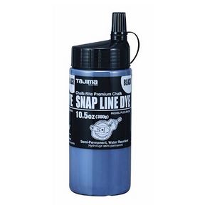 Snap Line Dye Permanent Marking Chalk Black Easy-Fill
