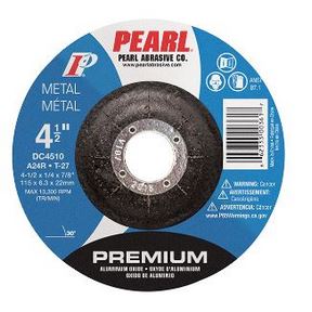 7&quot;x1/4&quot;x7/8&quot; AO Premium Line T27 Grinding Wheels (10)