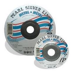 9&quot;x1/4&quot;x5/8&quot;-11 AO A24S Silver  Line T27 Grinding Wheels (10)