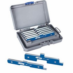 KREG PRECISION ROUTER TABLE SET-UP BARS: 7 BARS W/CASE
