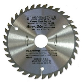 4-3/8&quot; 36T POWER TOOL SERIES TRIM SAW BLADE