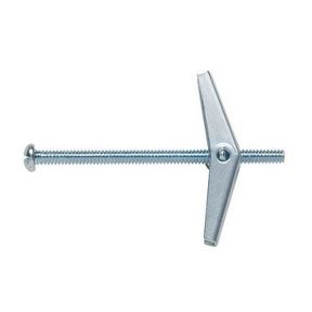 1/8&quot;x2&quot; Toggle Bolt Hollow Wall Anchor - Combo Round Head