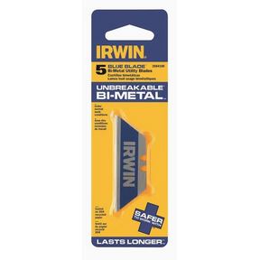 Bi-Metal Blue Utility Blades  (5/PK)