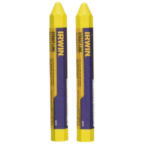 2 PC YELLOW LUMBER CRAYON