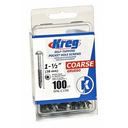 #8x1-1/2&quot; KREG MAXI-LOC COARSE SCREW(1C/PK)
