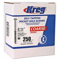 #8x2-1/2&quot; KREG WASHER-HD BLUE KOTE CRS POCKET-HOLE(2.5C)