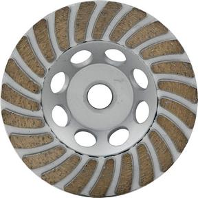4&quot;x5/8&quot;-11 TURBO CUP WHEEL SPP